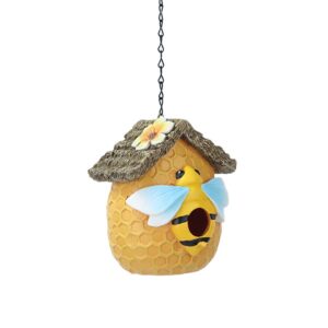 Resin Birdhouse Ornament