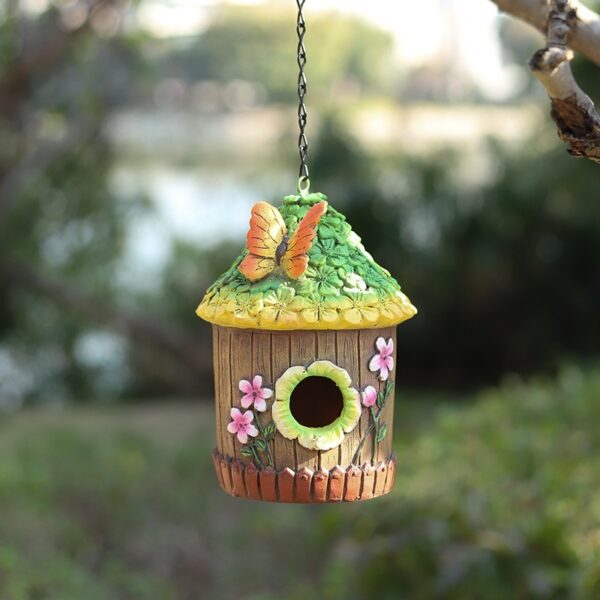 American Style Resin Birdhouse - Image 2